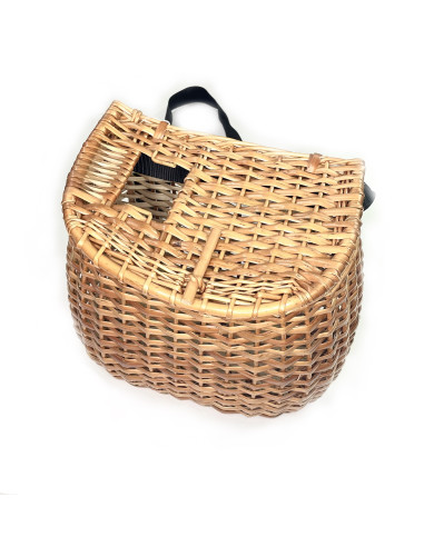 Cesto de Pesca em Vime Nacional 1/2 Cana nº1