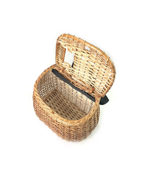 Cesto de Pesca em Vime Nacional 1/2 Cana nº1