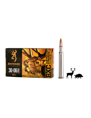 Balas Carabina Browning BXC 185GR 30.06SPRG