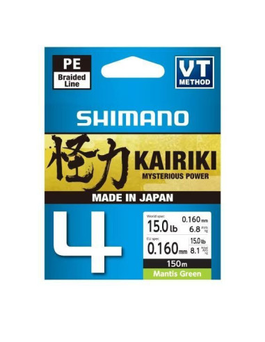 Shimano Kairiki 4 0.16 Mantis Green