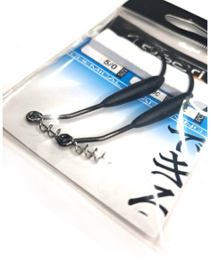 Anzois Asari Swimbaits 5/0 2un | Anzóis para Vinis 2