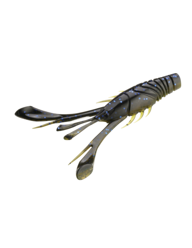 13 Fishing Wobble-Craw 16 Black & Tan | Lagostim de Vinil | Pesca ao Achigã