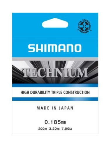 Shimano Technium 200m 0.185mm | Linhas Monofilamento | Shimano