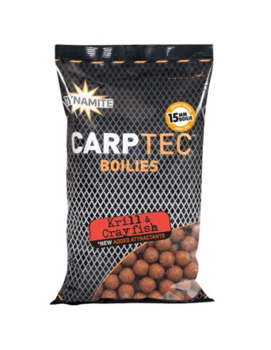 Dynamite Carptec Boilies Krill & Crayfish  | Engodos e Aromas
