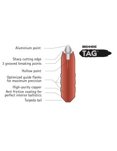 Brenneke TAG 155gr | Munições de Carabina 2