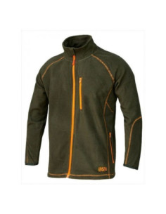 Casaco Benisport Polar Verde/Laranja 2