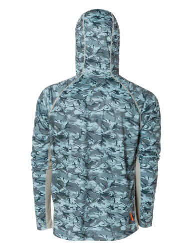 Hoodie Refraction Camo Dark Slate XL