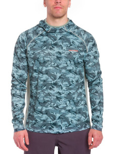 Hoodie Refraction Camo Dark Slate XL 2