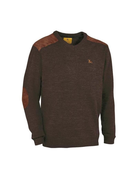 Pullover Verney Carron Marron Moyene
