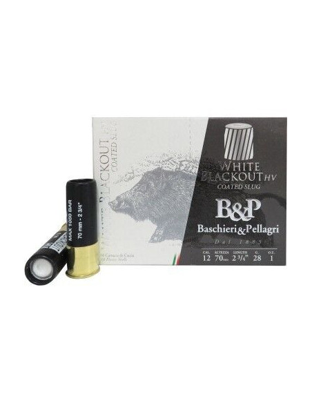 B&P White Blackout HV 28gr Cal.12