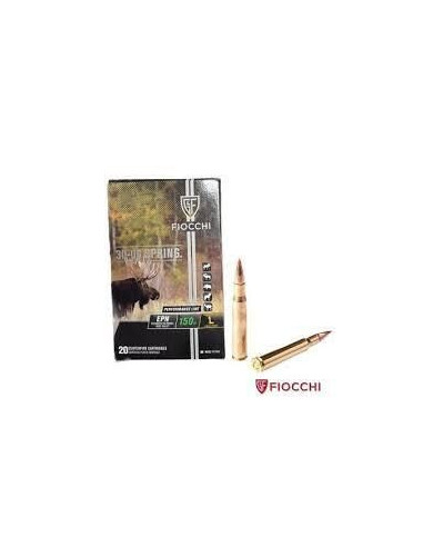 Munições de Carabina Fiocchi EPN 150gr Cal.30.06SPRG