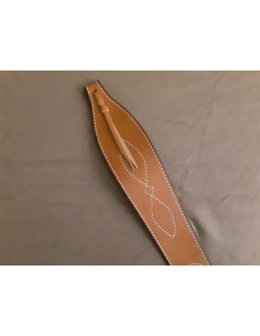 Bandoleira Couro Triple K 300 Tan-Basquetweave 2