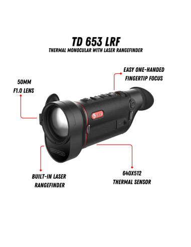 Monóculo Térmico Guide TD65LRF