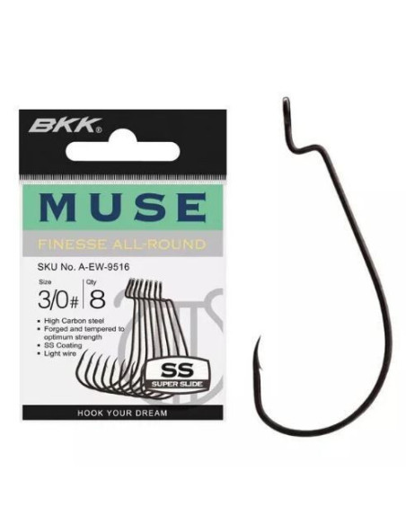 Anzois BKK Muse 3/0 8un