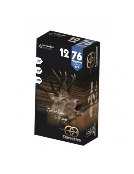 Sauvestre 12/76 Magnum | Cartucho Bala | Caça Maior