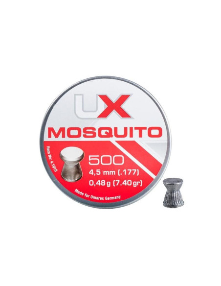 Umarex Mosquito Cal. 4.5 500 unidades | Chumbos | Arma de Pressão