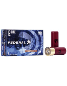Federal PowerShok | Sabot Slug | Cal.12   Bala Federal PowerShok Sabot Slug, projectil com ponta oca que garante maximo poder de