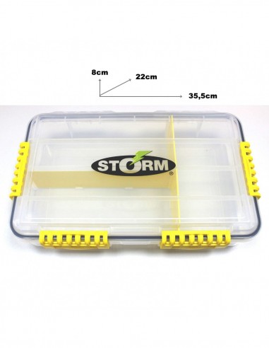 Caixa Estanque Storm 35.5x22.2x8 | Acessórios Pesca