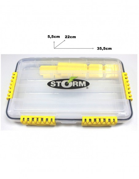 Caixa Estanque Storm 35.5x22.2x5.5 | Acessórios Pesca