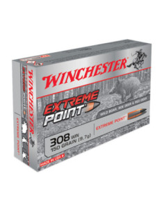 Winchester Extreme Point 150gr | Calibre 308Win | Munições de Carabina