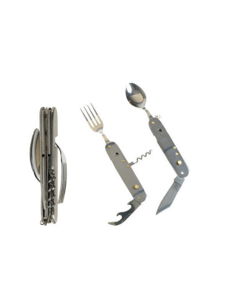 Canivete c/Talheres Desmontável Mil-Tec 50144
