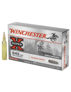Winchester Super X Power-Point 100gr 243Win