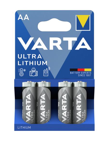 Varta AA Ultra Lithium Pack 4