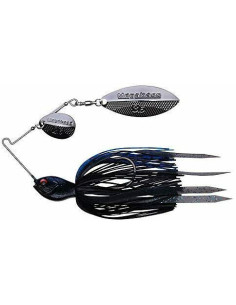 Megabass SV-3 1/2oz Black Blue | Spinerbait | Pesca ao achiga