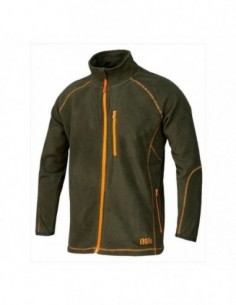 Casaco Benisport Polar Verde/Laranja