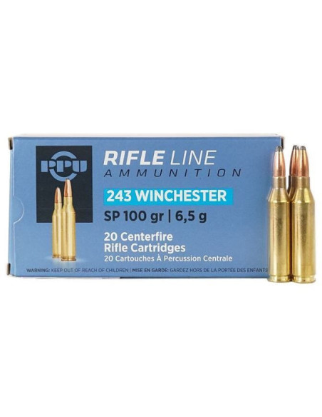 PPU SP 100gr | Calibre 243Win