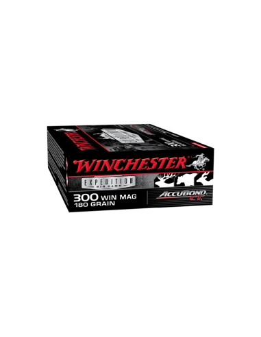 Balas de Carabina Winchester Accubond CT 180gr Cal.300WinMag
