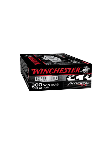 Balas de Carabina Winchester Accubond CT 180gr Cal.300WinMag