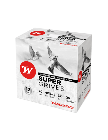 Winchester Super Grives | Cartuchos de Caça Menor
