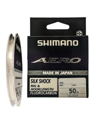 Shimano Aero Silk Shock Rig Flurocarbon | Linhas Monofilamento