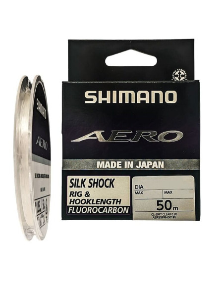 Shimano Aero Silk Shock Rig Flurocarbon | Linhas Monofilamento